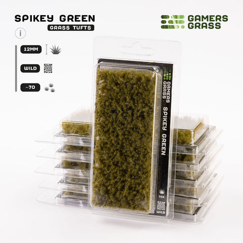 Spikey Green 12 mm - Wild