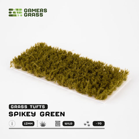 Spikey Green 12 mm - Wild