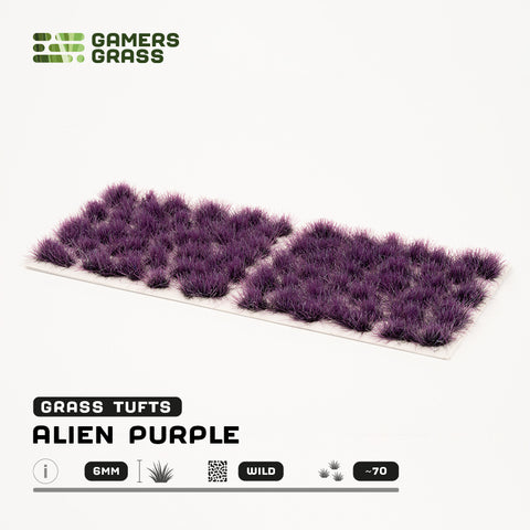 Alien Purple Tufts 6 mm - Wild