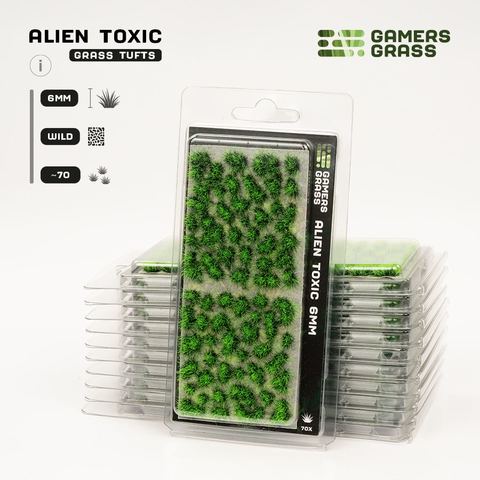 Alien Toxic Tufts 6 mm - Wild