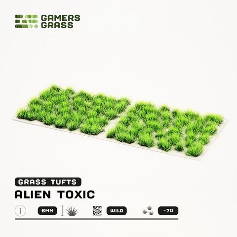 Alien Toxic Tufts 6 mm - Wild