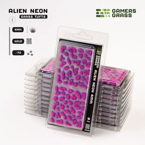 Alien Neon Tufts 4 mm - Wild