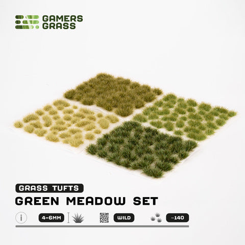 Green Meadow Set - Wild (4 mm / 6 mm)