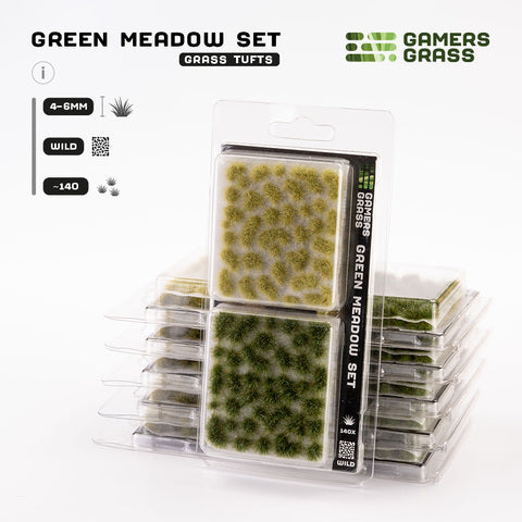 Green Meadow Set - Wild (4 mm / 6 mm)