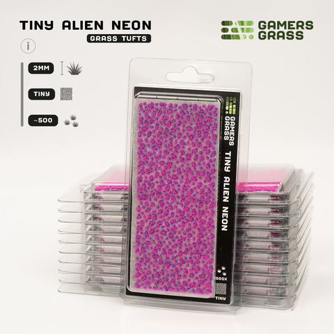 Tiny Tufts Alien Neon (2 mm)