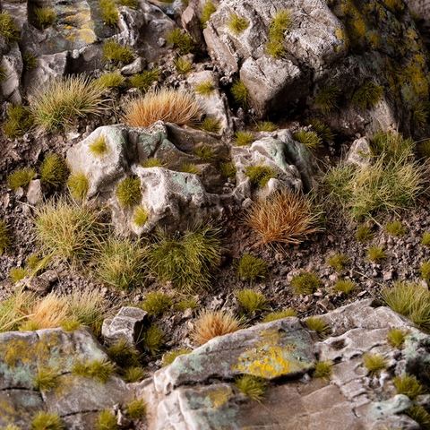 Tiny Tufts Dry Green (2 mm)