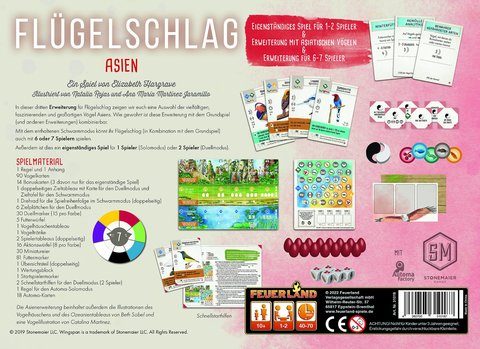 Flügelschlag: Asien Erweiterung (DE)