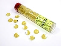 Yellow Catseye Glass Stones