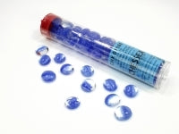 Dark Blue Cat's Eye Glass Beads
