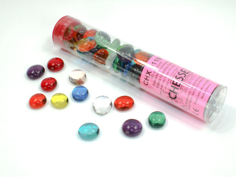 Chessex Assorted Crystal Glass Stones