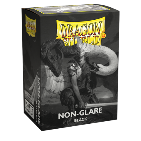 Dragon Shield Non-Glare Matte Sleeves – Black (100 Hüllen)