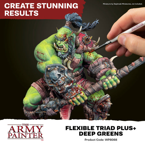The Army Painter Warpaints Fanatic Flexible Triad PLUS+ – Ruddy Browns (7 Farben)