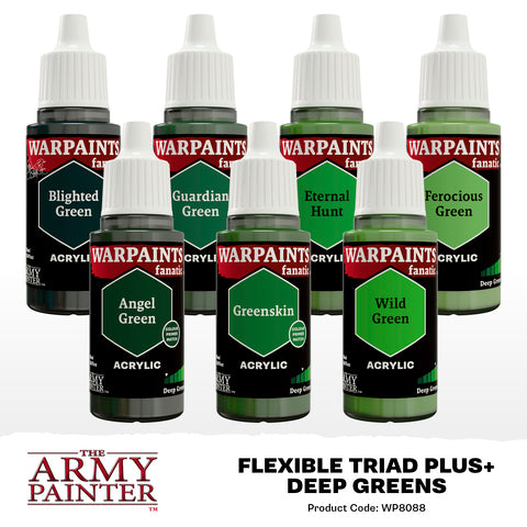 The Army Painter Warpaints Fanatic Flexible Triad PLUS+ – Ruddy Browns (7 Farben)