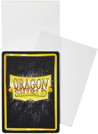 Dragon Shield Sleeves - Perfect fit - Standard size - Inner Sleeves - Thick Inner Clear (100)