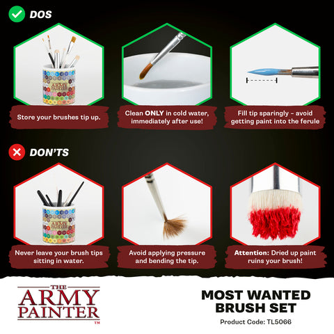 Most Wanted Brush Set