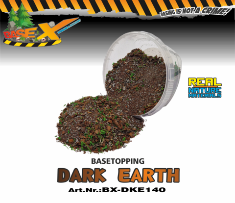 Base X Basetopping: DARK EARTH (140ml)