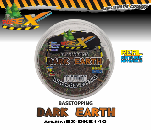 Base X Basetopping: DARK EARTH (140ml)