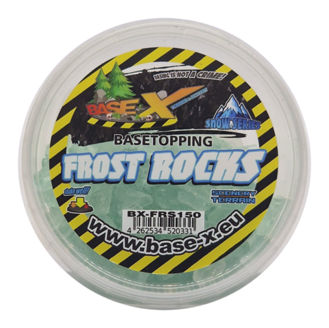 Base X Basetopping: FROST ROCKS (150g) (snow series)