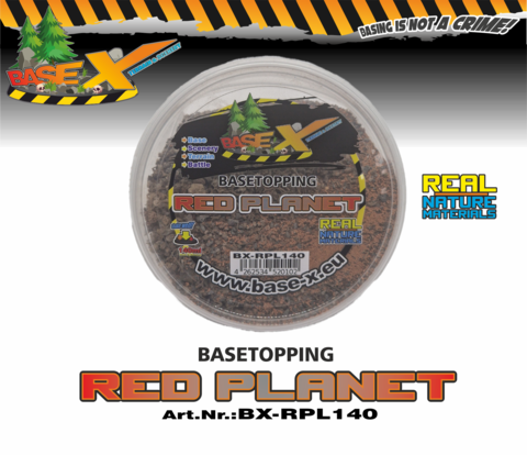 Base X Basetopping: RED PLANET (140ml) (battlefield series)