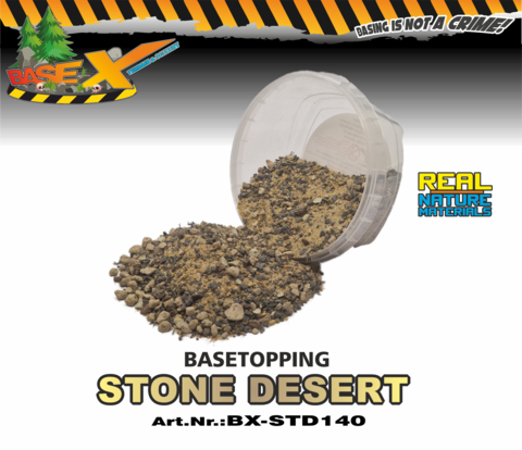 Base X Basetopping: STONE DESERT (140ml) (desert series)