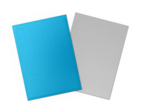 Dragon Shield Standard Hüllen - Dual Matte Sky Blue & Silver (100 Hüllen)