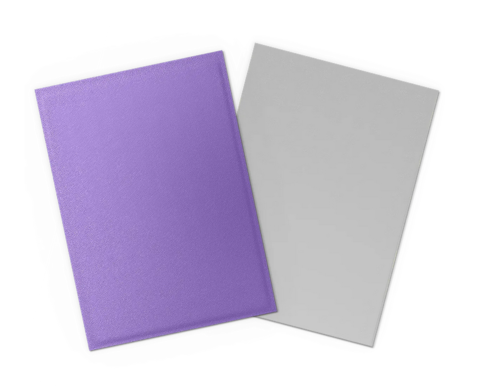 Dragon Shield Standard Sleeves - Dual Matte Nebula & Silver (100 Sleeves)