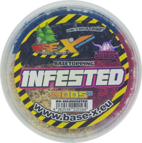 Base X Basetopping: MOSS³ SET INFESTED (invasion series)