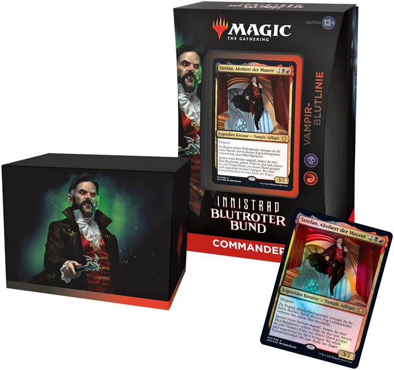 MTG - Innistrad: Crimson Vow Commander Deck (GER) Strefan, Maurer Progenitor