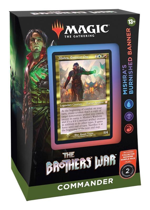 MTG - Brothers' War Commander Deck (GER) Mishra's Burnished Banner