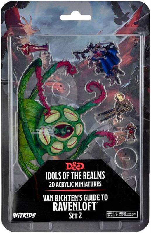 D&D Idols of the Realms 2D Miniatures: Van Richten's Guide to Ravenloft: 2D Set 2