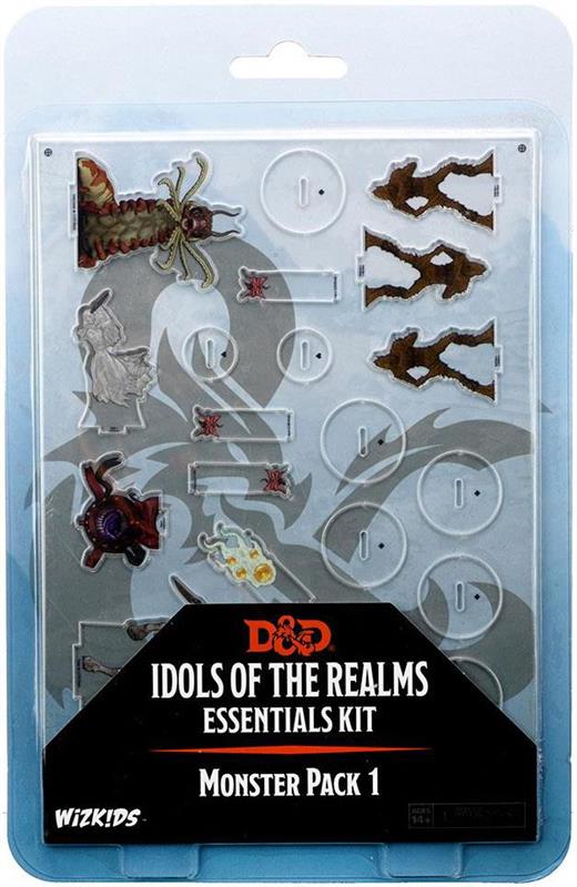 D&D Icons of the Realms Miniatures Essentials 2D Miniatures - Monster Pack 1