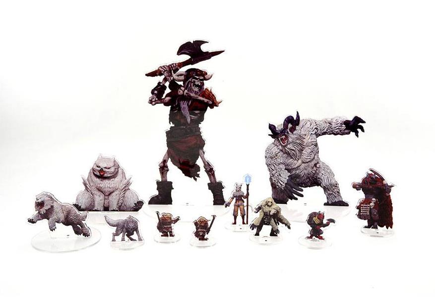D&D Icons of the Realms Miniature Icewind Dale: Rime of the Frostmaiden 2D Frost Giant Skeleton