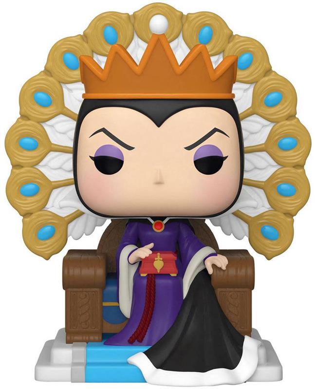 Disney POP! Deluxe Villains Vinyl Figur Evil Queen on Throne 9 cm