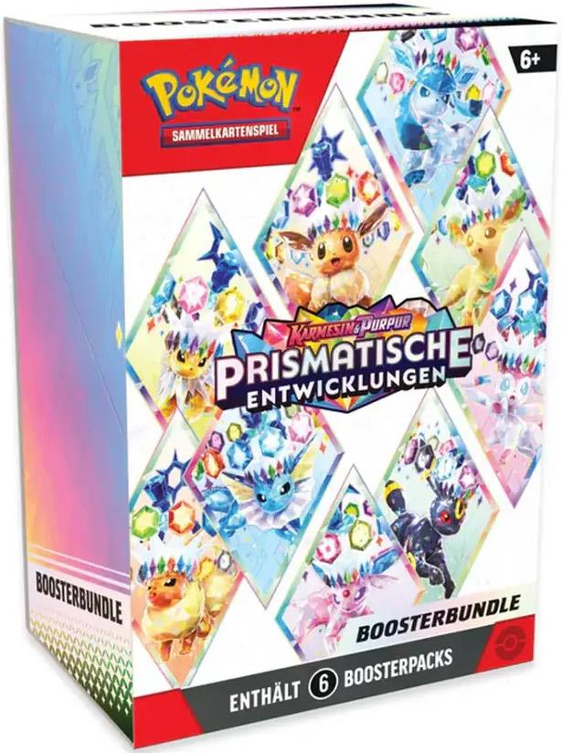 Pokémon KP08.5 Prismatische Entwicklungen Booster-Bundle (DE)