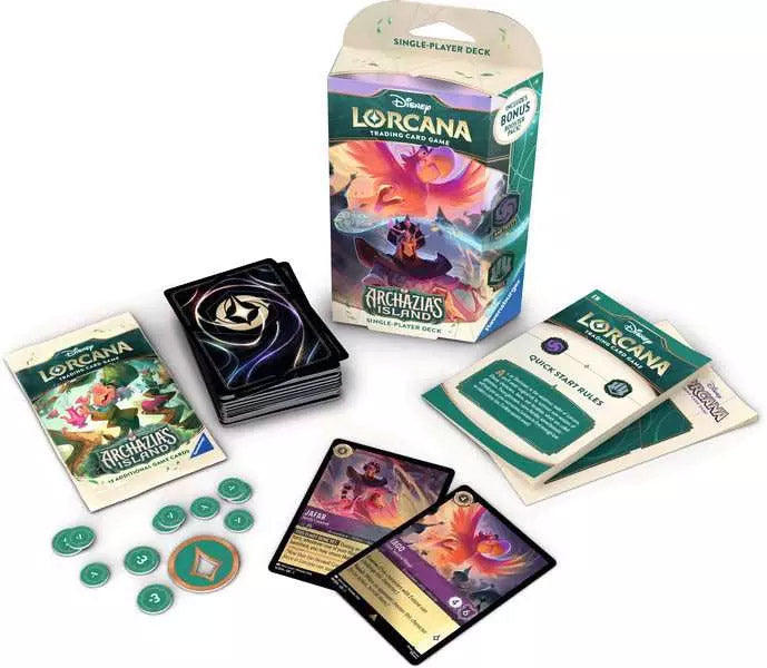 Disney Lorcana: Archazias Insel Starter-Deck Amethyst/Stahl (EN)