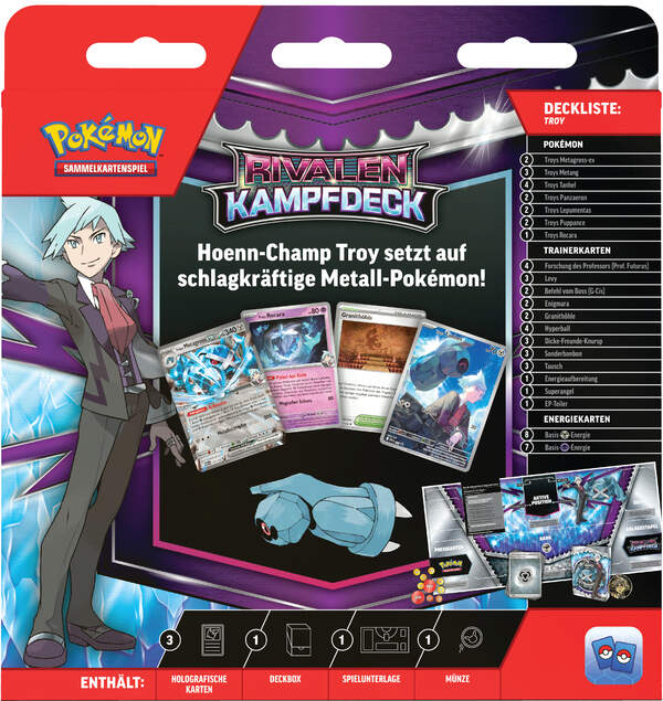 Pokémon TCG Liga-Kampfdeck Troy (DE)