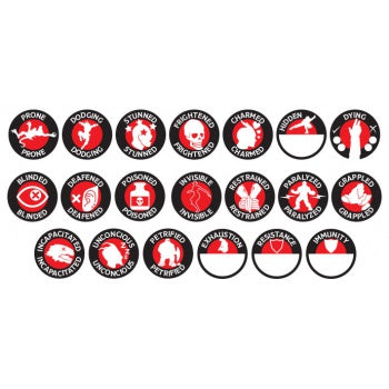 D&D - Character Token Set, Englisch