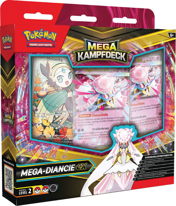 Pokémon TCG Kampfdeck Mega-Diancie EX (DE)