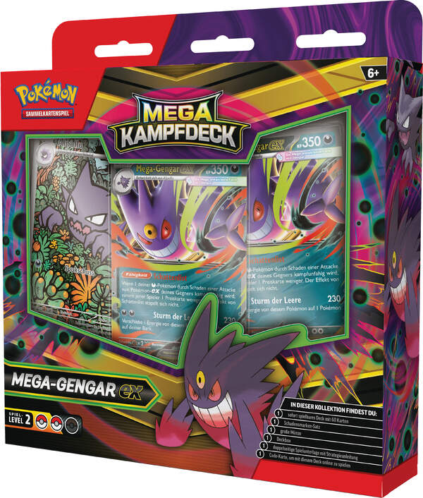 Pokémon TCG Battle Deck Mega Gengar EX (GER)