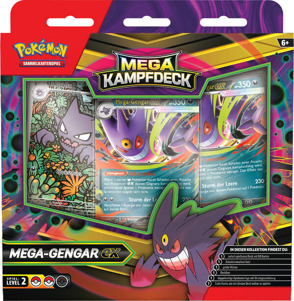 Pokémon TCG Battle Deck Mega Gengar EX (GER)