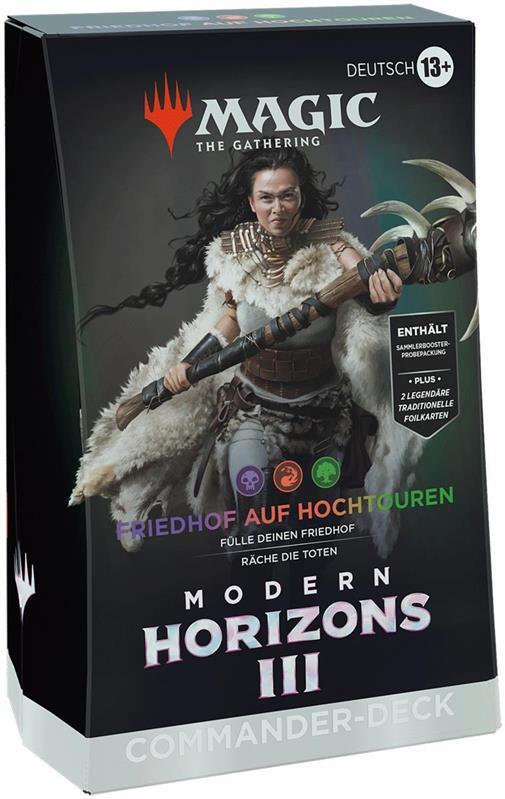 MTG - Modern Horizons 3 Commander Deck (GER) Graveyard Overdrive (Black/Red/Green)