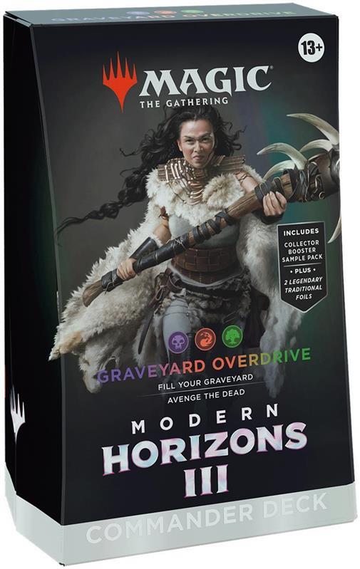 MTG - Modern Horizons 3 Commander Deck (GER) Graveyard Overdrive (Black/Red/Green)