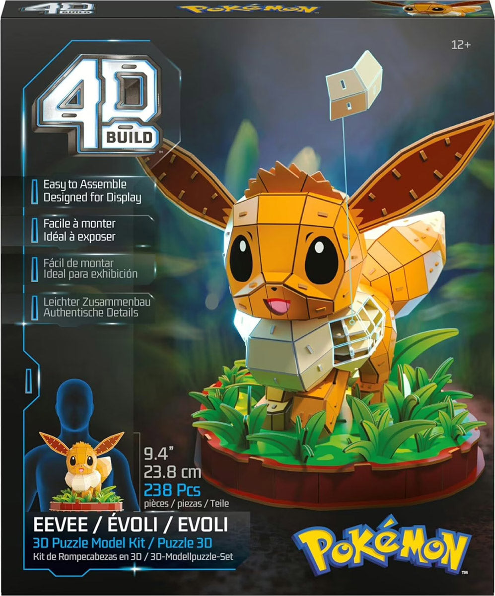 Pokémon Evoli 3D-Modellbausatz aus Karton, 24 cm