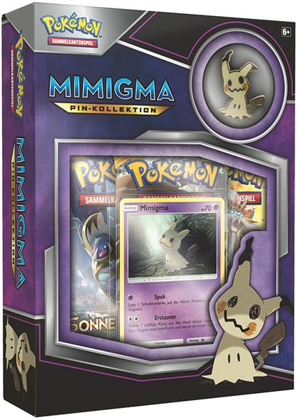Pokemon Mimigma Pin-Box, Deutsch
