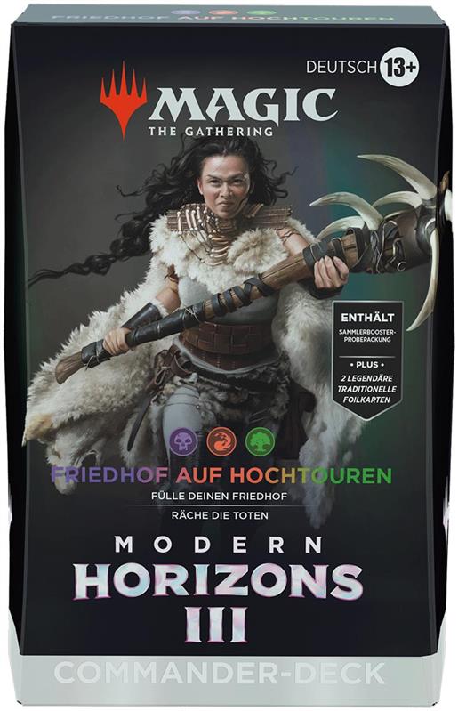 MTG - Modern Horizons 3 Commander Deck (GER) Graveyard Overdrive (Black/Red/Green)
