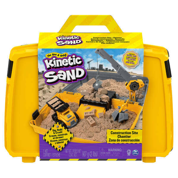Kinetic Sand Construction Folding Sandbox (907g)