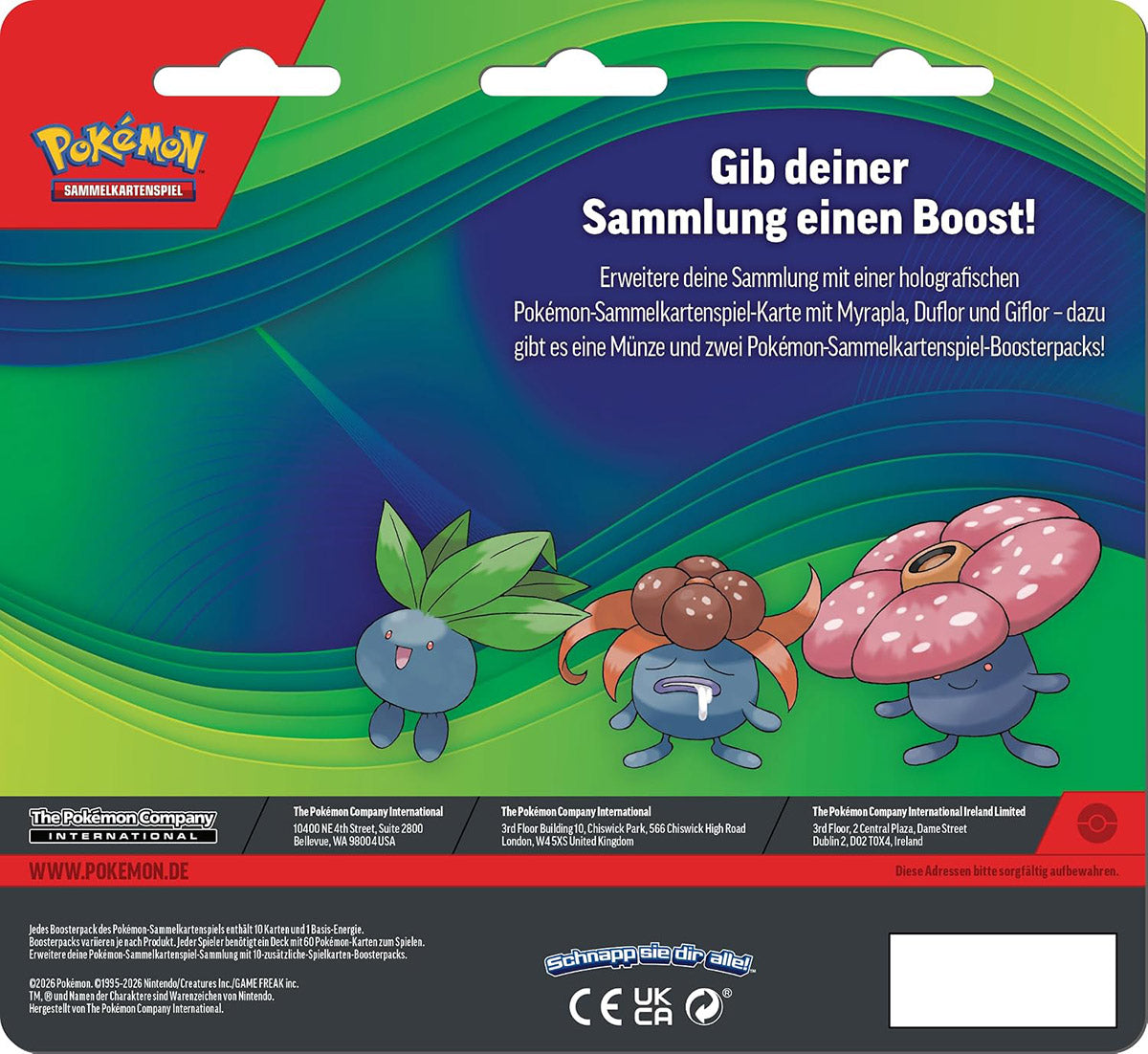 Pokémon Sammelkartenspiel 2- Pack Blister 2026 (DE)