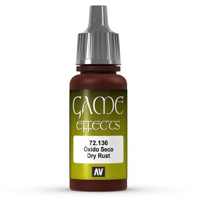 Vallejo Game Color: 136 Effect Dry Rust 17 ml