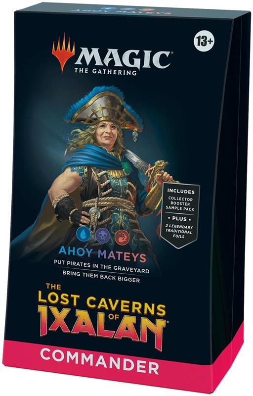 MTG - The Lost Caverns of Ixalan Commander Deck (GER) Ahoy Mateys (Blue/Black/Red)
