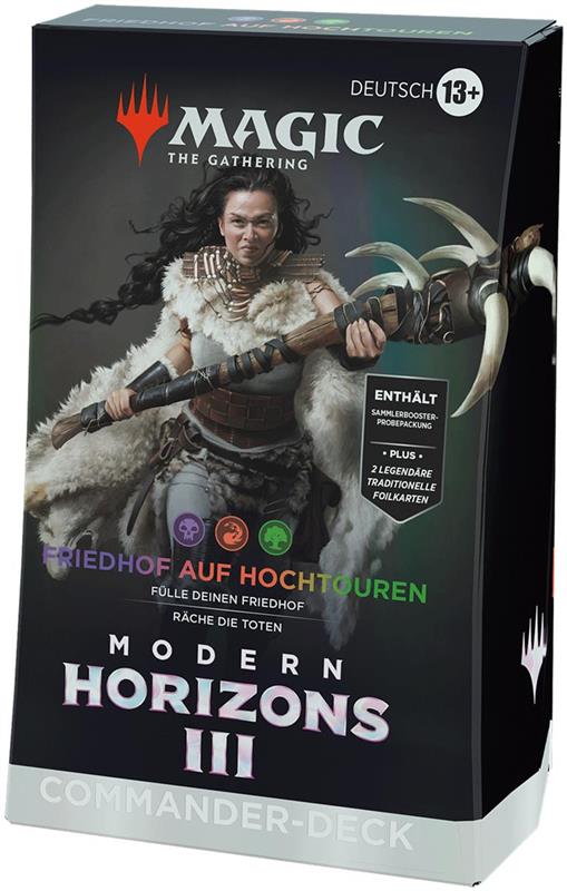 MTG - Modern Horizons 3 Commander Deck (GER) Graveyard Overdrive (Black/Red/Green)
